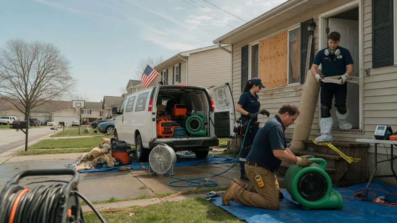 Water Damage Restoration in Whitehall, WI near me